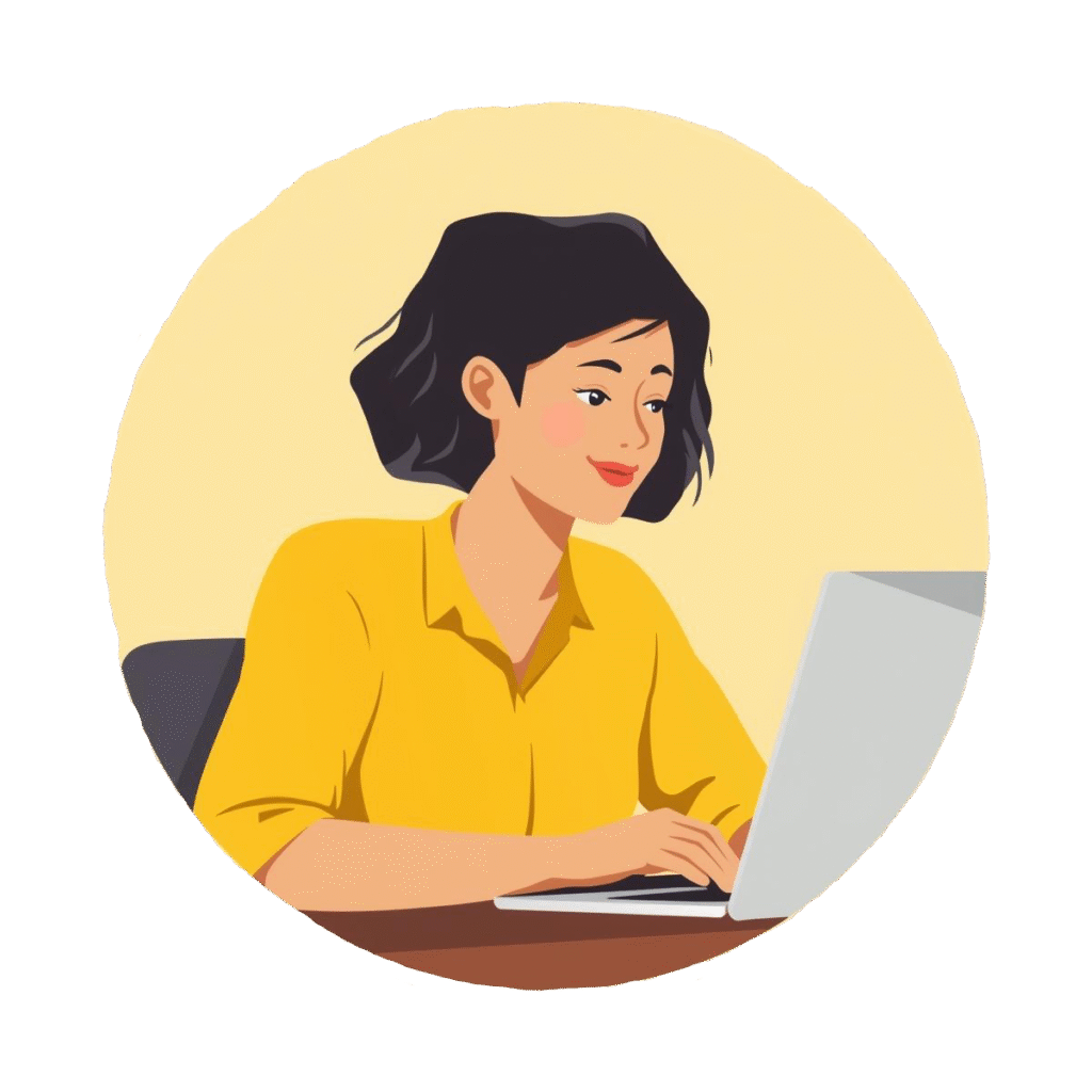 woman smiling because she is getting therapy from Shine Therapy