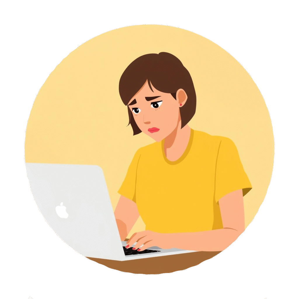 A woman who is happy she is getting telehealth therapy